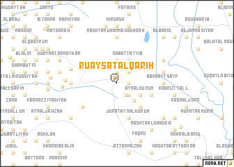 map of Ruʼaysat al Qāriḩ