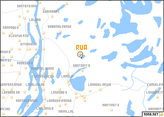 map of Rúa