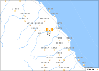 map of Rua