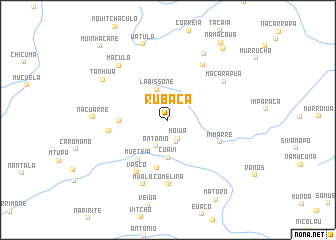 map of Rubaça