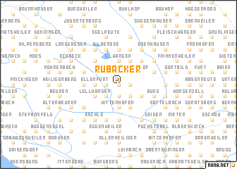 map of Rubacker