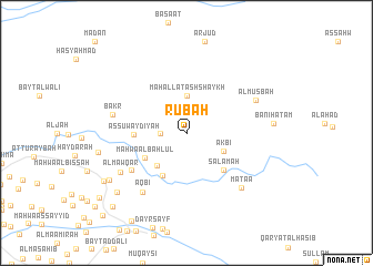 map of Rub‘ah