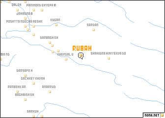 map of Rūbāh