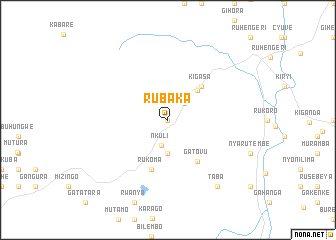 map of Rubaka