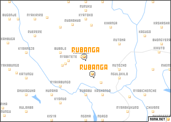 map of Rubanga