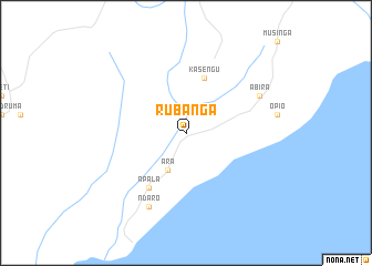 map of Rubanga
