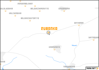 map of Rubanka