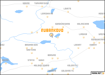 map of Rubankovo