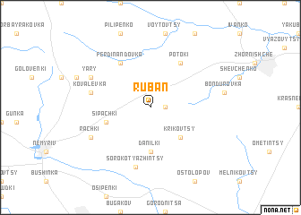 map of Rubanʼ