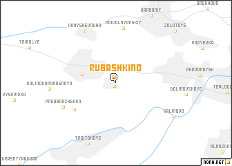 map of Rubashkino