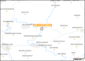 map of Rubashkino