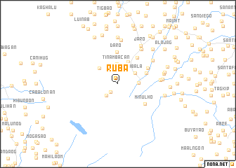 map of Ruba