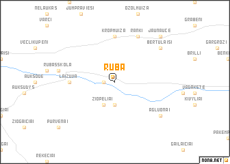 map of Ruba