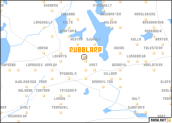 map of Rubblarp