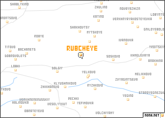 map of Rubcheye