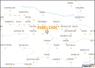 map of Rubelchoc