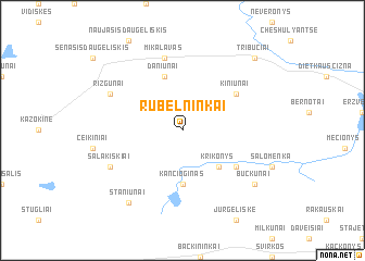 map of Rubelninkai