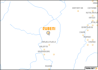 map of Rubeni