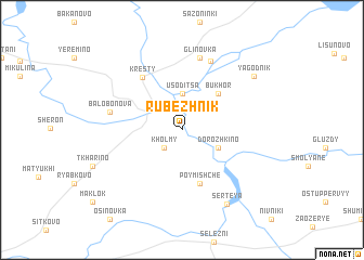 map of Rubezhnik