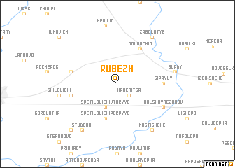 map of Rubezh