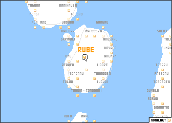 map of Rube