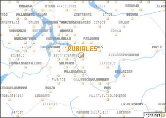 map of Rubiales