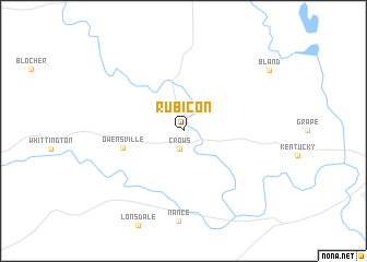 map of Rubicon