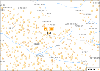 map of Rubini