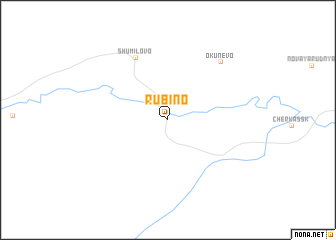 map of Rubino