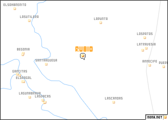 map of Rubio