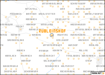 map of Rübleinshof