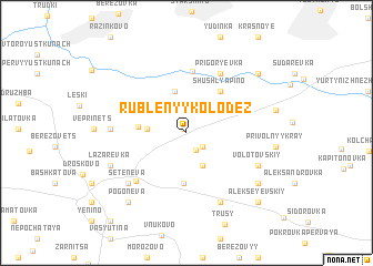 map of Rublenyy Kolodez\