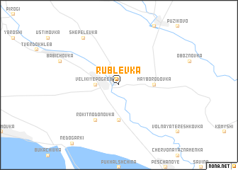 map of Rublëvka
