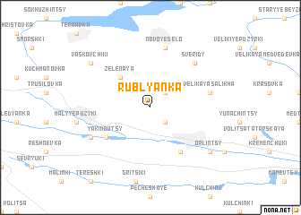 map of Rublyanka
