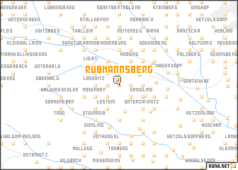 map of Rubmannsberg