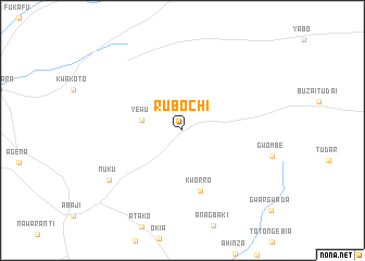 map of Rubochi