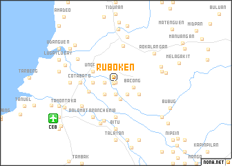 map of Ruboken