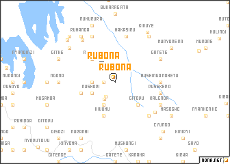 map of Rubona