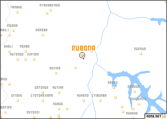 map of Rubona