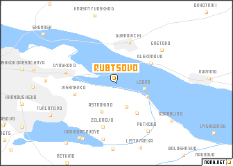 map of Rubtsovo