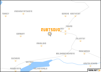 map of Rubtsovo