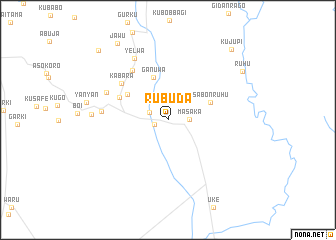 map of Rubuda