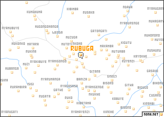 map of Rubuga