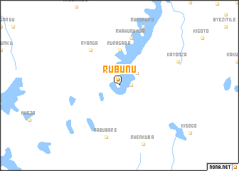 map of Rubunu