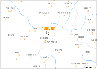 map of Rubura