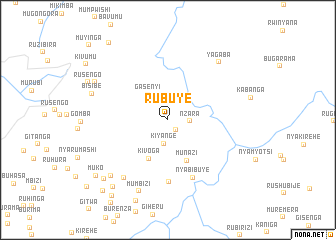 map of Rubuye
