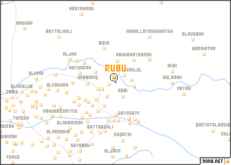 map of Rubū‘