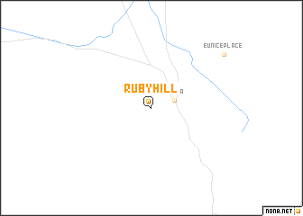 map of Ruby Hill