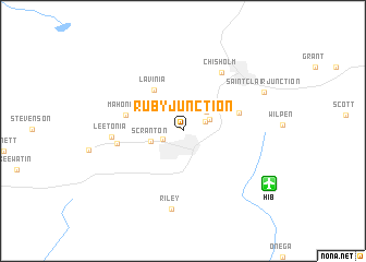 map of Ruby Junction