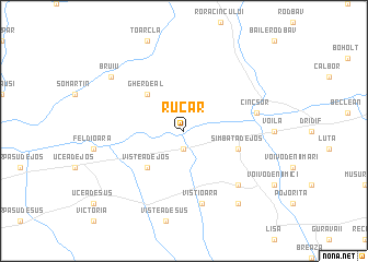 map of Rucăr